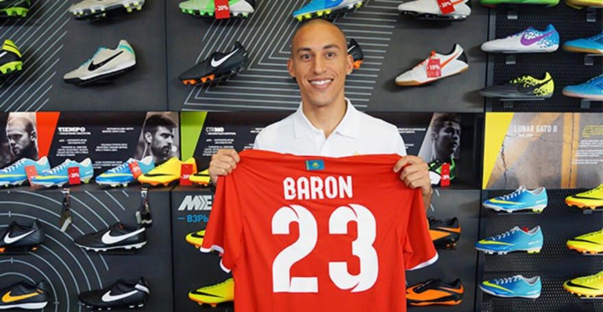 Данило Барон – новичок АФК «Кайрат»