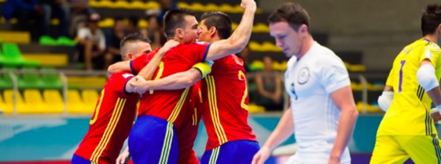 Сборная Казахстана уступила команде Испании и покидает ЧМ
