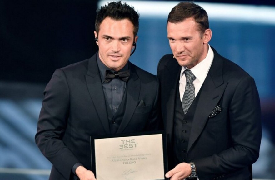 Фалькао получил приз ФИФА за «Невероятную карьеру»