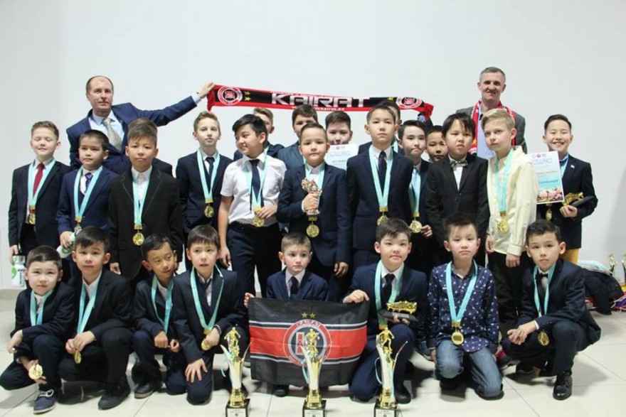 Воспитанники «Кайрата» стали чемпионами зимнего Кубка Алматы