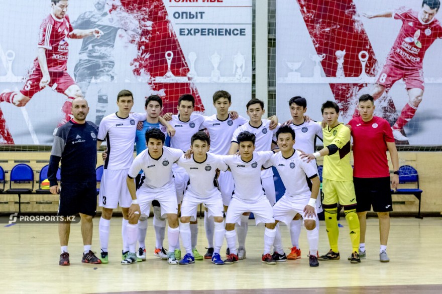 «Кайрат» U-19 стартует в мини-футбольной лиге Алматы