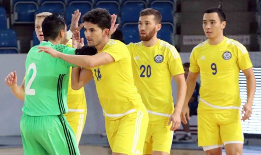 Сборная Казахстана победила сборную Румынии