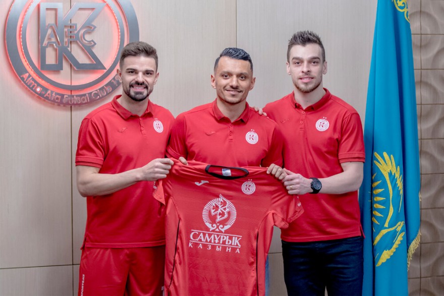 Эдсон, Диего и Ранжел продлили контракты с АФК «Кайрат»
