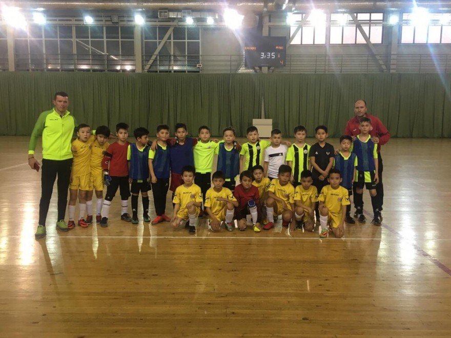 Воспитанники Академии АФК «Кайрат» сыграли товарищеский матч в перерыве матча ЧРК