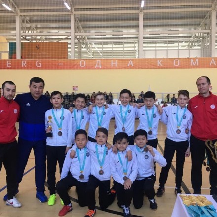 «Кайрат» u-13 занял третье место в чемпионате Казахстана