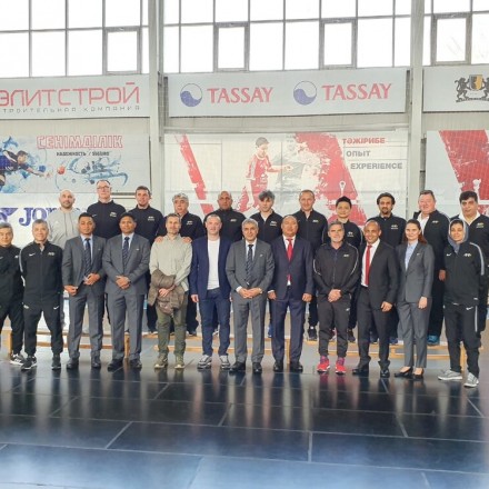 Представили Азиатской конфедерации футбола посетили базу АФК «Кайрат»