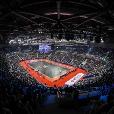 Финальный раунд Лиги чемпионов в Алматы посетило рекордное количество зрителей
