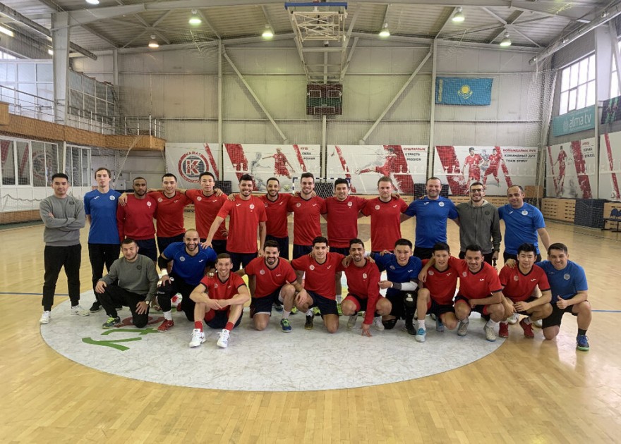 Игроки сборной Нидерландов прошли стажировку в алматинском «Кайрате»