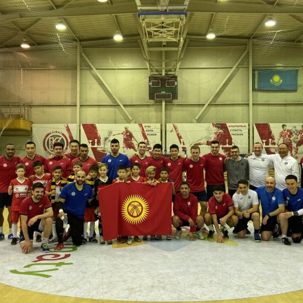 Команда из Бишкека побывала в гостях у АФК «Кайрат»