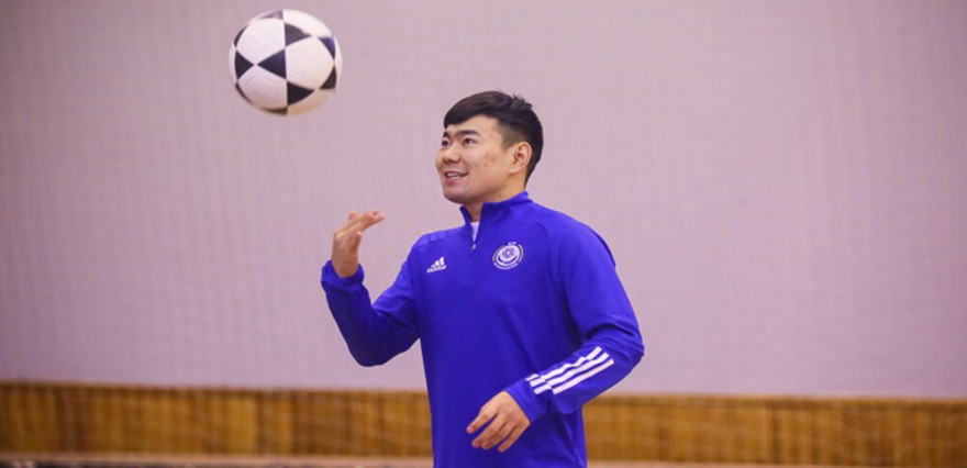 Видео: тренировка национальной сборной Казахстана по футзалу