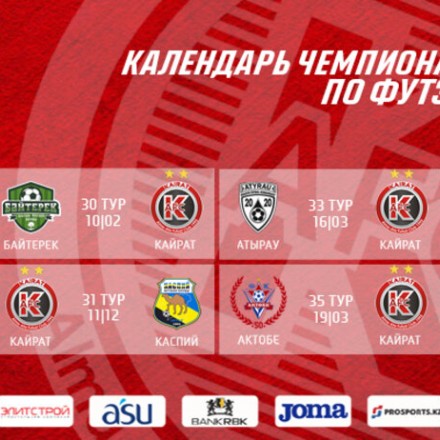 Представляем вашему вниманию календарь игр IV-го круга ХХIII Чемпионата Казахстана среди команд Премьер-лиги по футзалу сезона 2020-21гг.