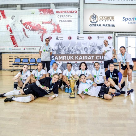 На базе клуба «Кайрат» прошёл женский турнир по футзалу — KAIRAT SAMRUK CUP