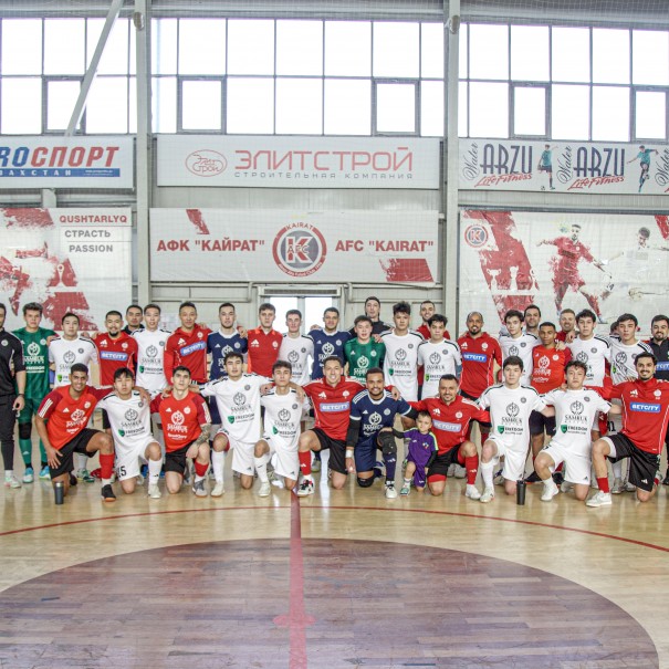 «Қайрат футзал» встретился с молодежной командой U21