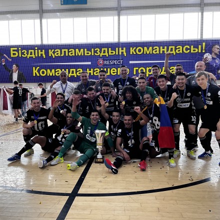 АФК "Кайрат" стал чемпионом Казахстана по футзалу.