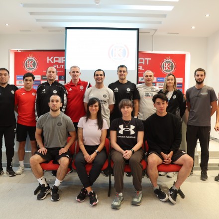 На базе клуба «Кайрат Футзал» прошёл обучающий семинар для тренеров по программе развития футзала На базе клуба «Кайрат Футзал» прошёл обучающий семинар для тренеров по программе развития футзала